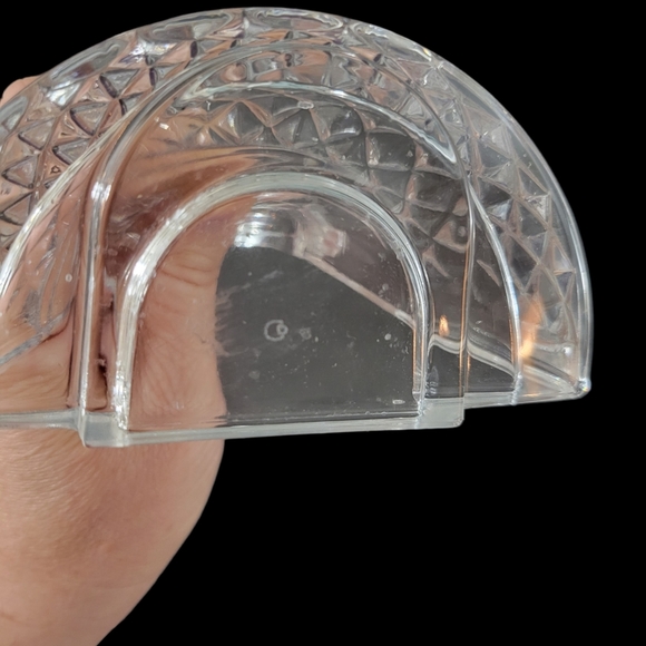 Vintage Cristal D'Arques Christmas Bell Tealight Candle Holder - Picture 6 of 10